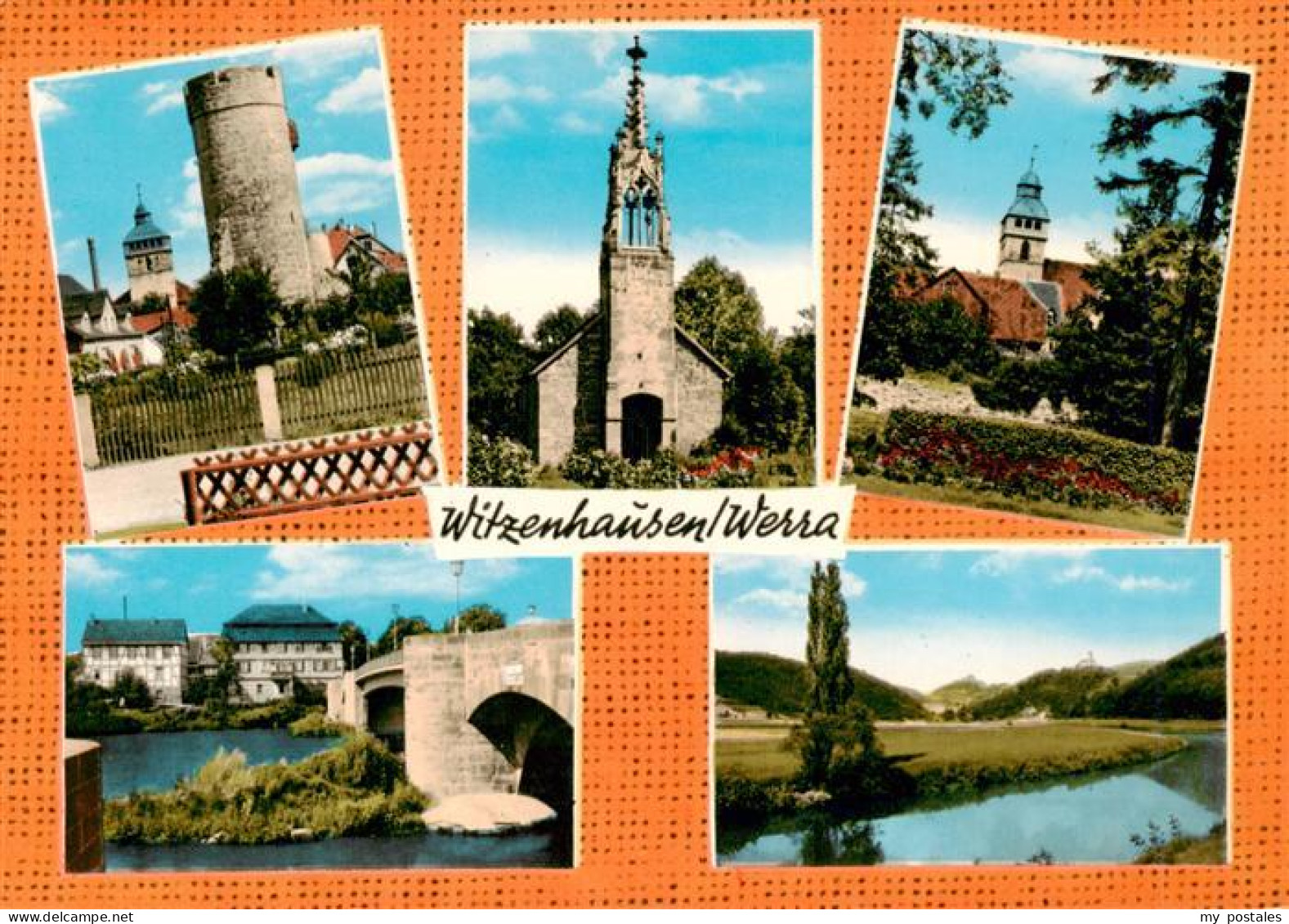 73905016 Witzenhausen Turm Kirche Bruecke Kanal - Witzenhausen