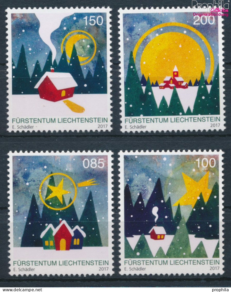 Liechtenstein 1879-1882 (kompl.Ausg.) Postfrisch 2017 Weihnachten (10391377 - Unused Stamps