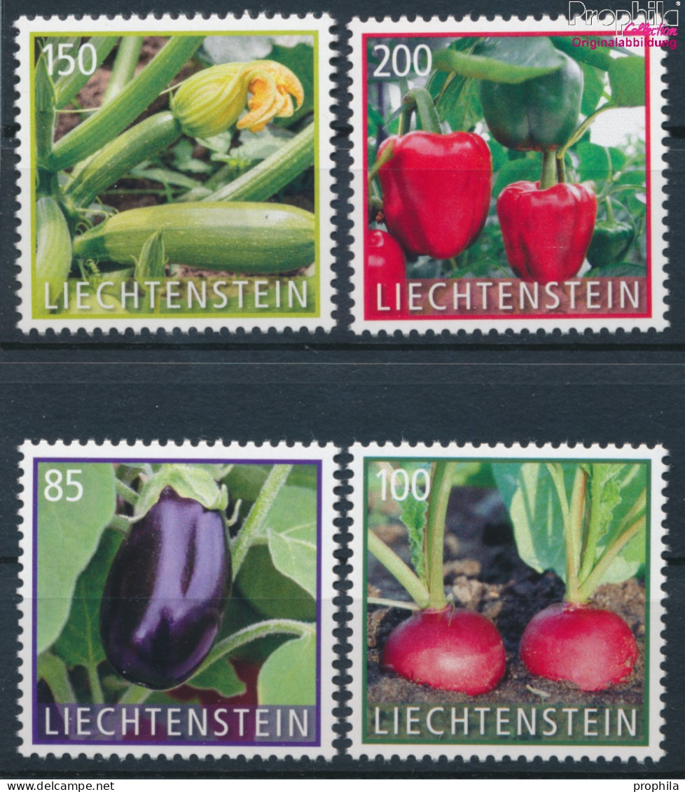 Liechtenstein 1888-1891 (kompl.Ausg.) Postfrisch 2018 Gemüse (10391371 - Neufs