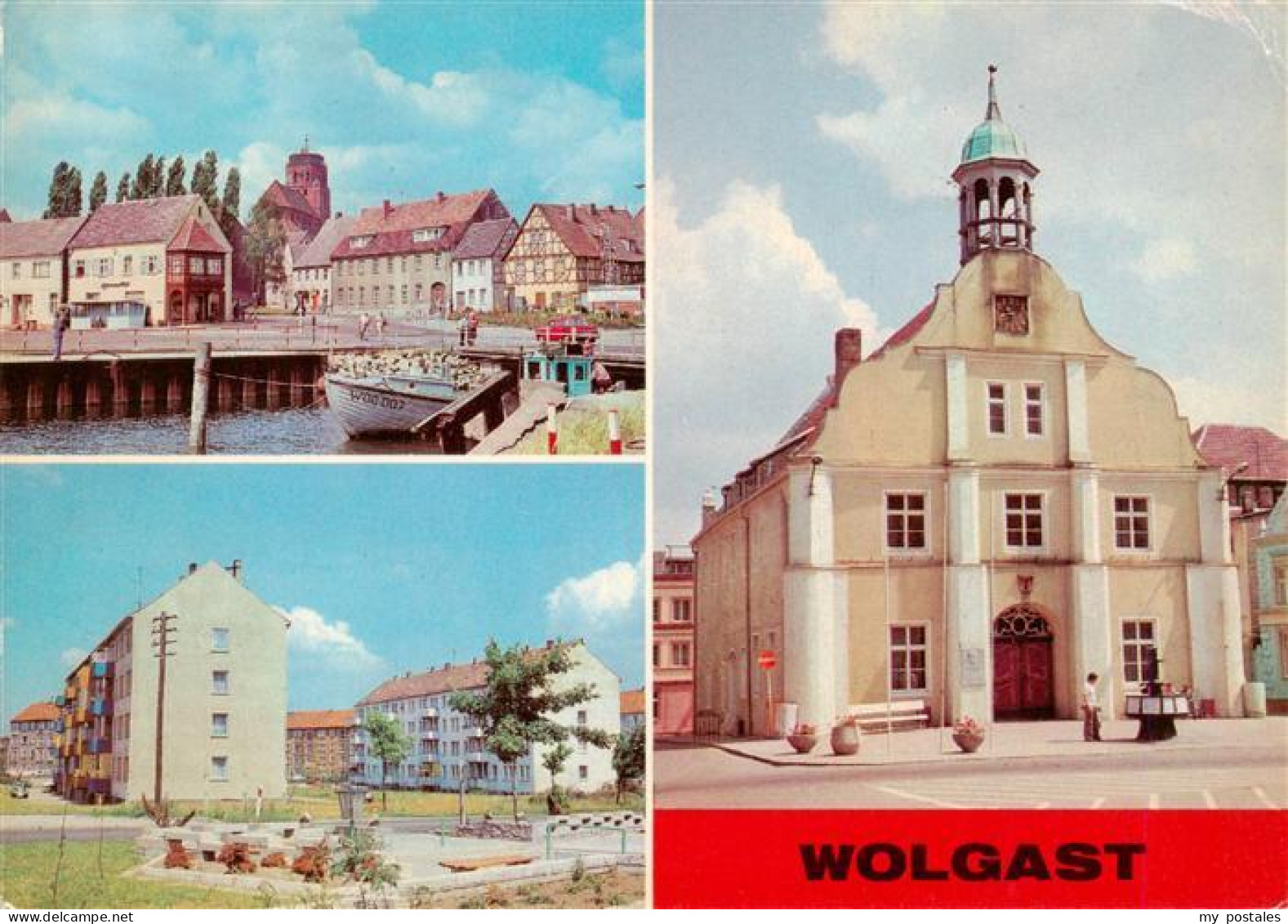 73905012 Wolgast Mecklenburg-Vorpommern Am Hafen Strasse Der Befreiung Rathaus - Wolgast