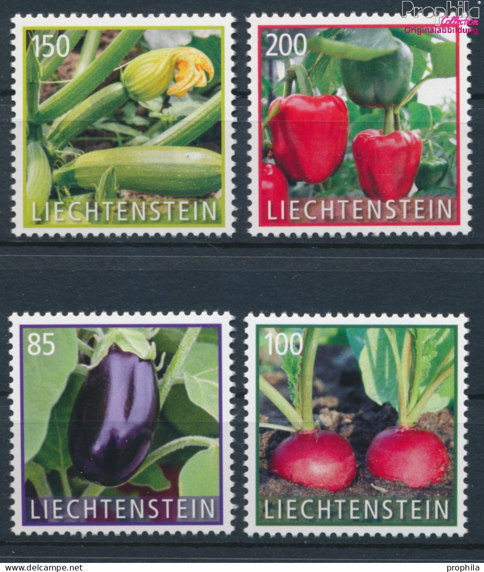 Liechtenstein 1888-1891 (kompl.Ausg.) Postfrisch 2018 Gemüse (10391374 - Nuevos