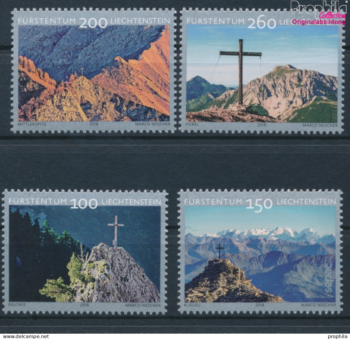 Liechtenstein 1902-1905 (kompl.Ausg.) Postfrisch 2018 Gipfelkreuze (10391365 - Neufs