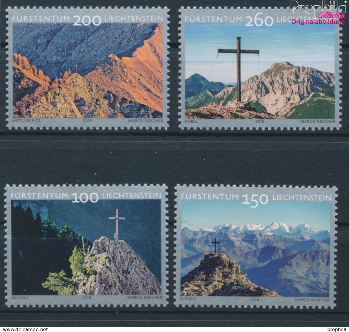 Liechtenstein 1902-1905 (kompl.Ausg.) Postfrisch 2018 Gipfelkreuze (10391366 - Nuevos