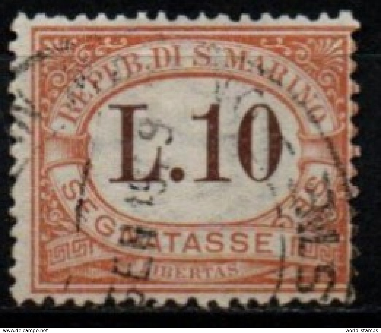 SAINT-MARIN 1925-8 O - Postage Due