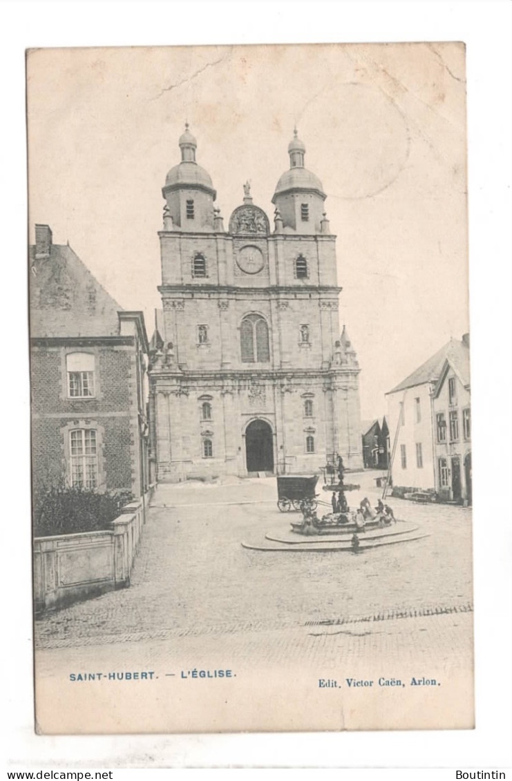 Saint-Hubert Eglise  (Edit. Victor Caën Arlon) - Saint-Hubert