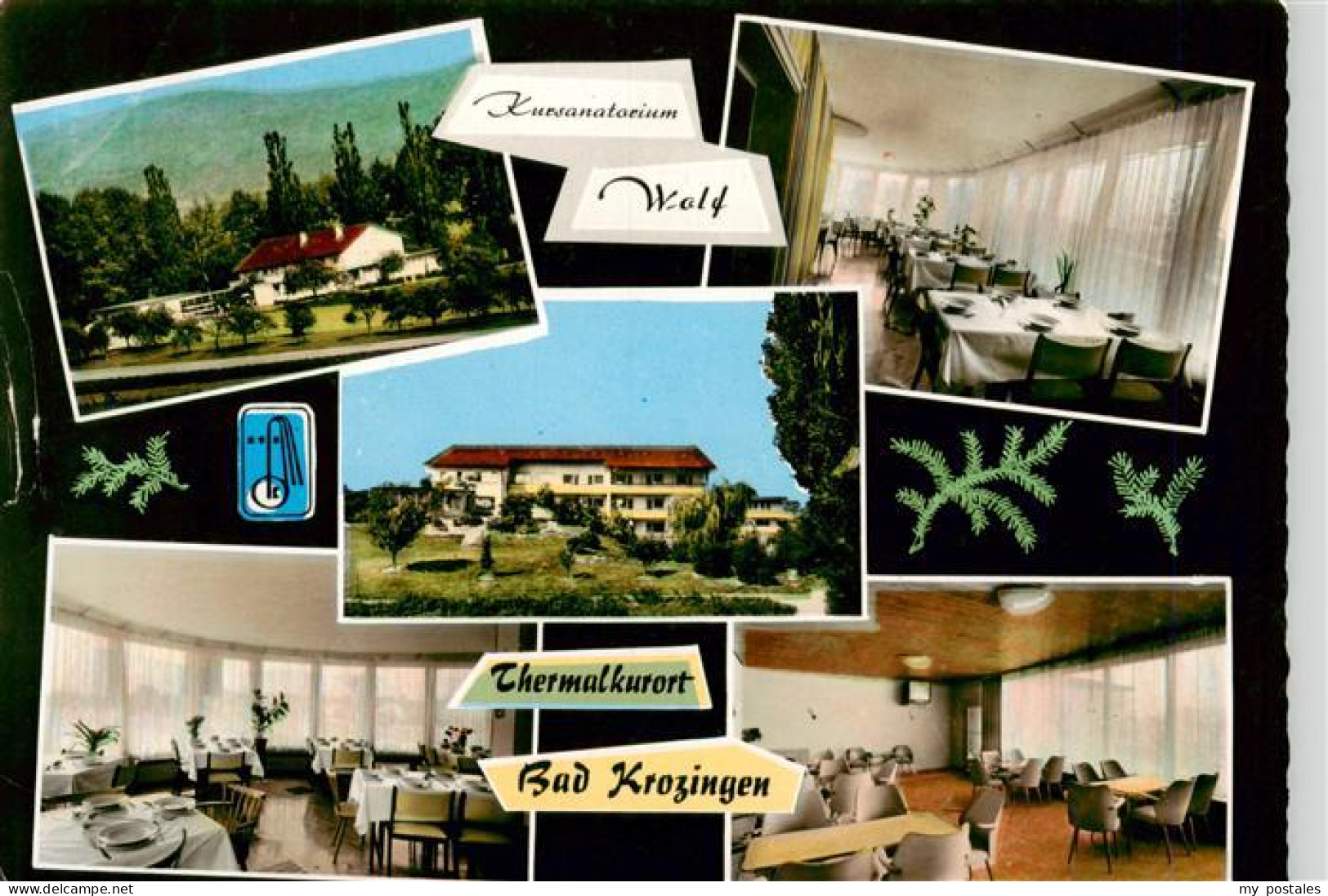 73904957 Bad Krozingen Kursanatorium Wolf Gastraeume Panorama - Bad Krozingen