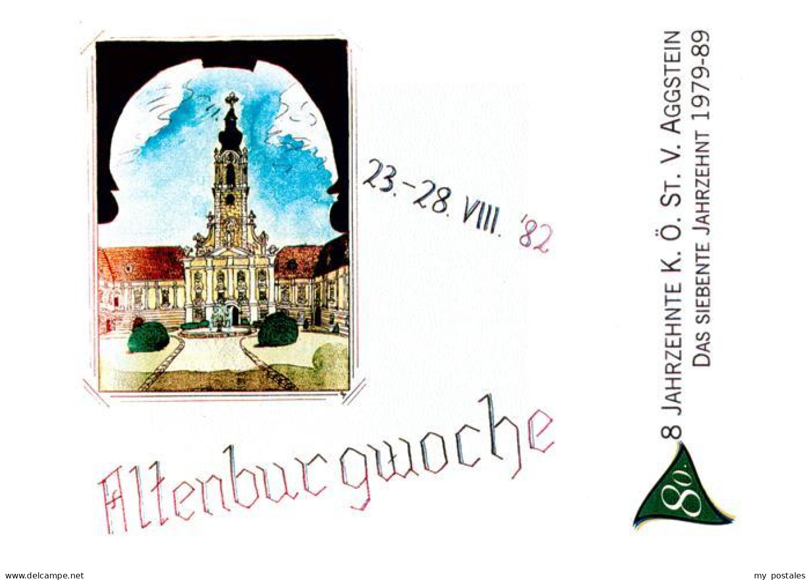 73904939 St Poelten Altenburgwoche Schloss KoeStV Aggstein - Autres & Non Classés