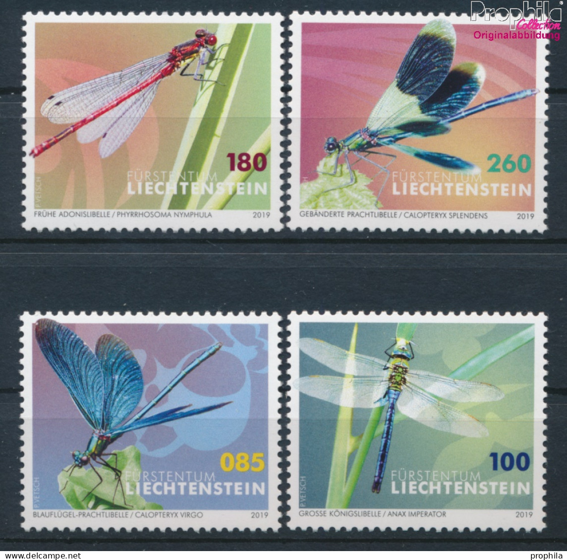 Liechtenstein 1936-1939 (kompl.Ausg.) Postfrisch 2019 Libellen (10391344 - Neufs