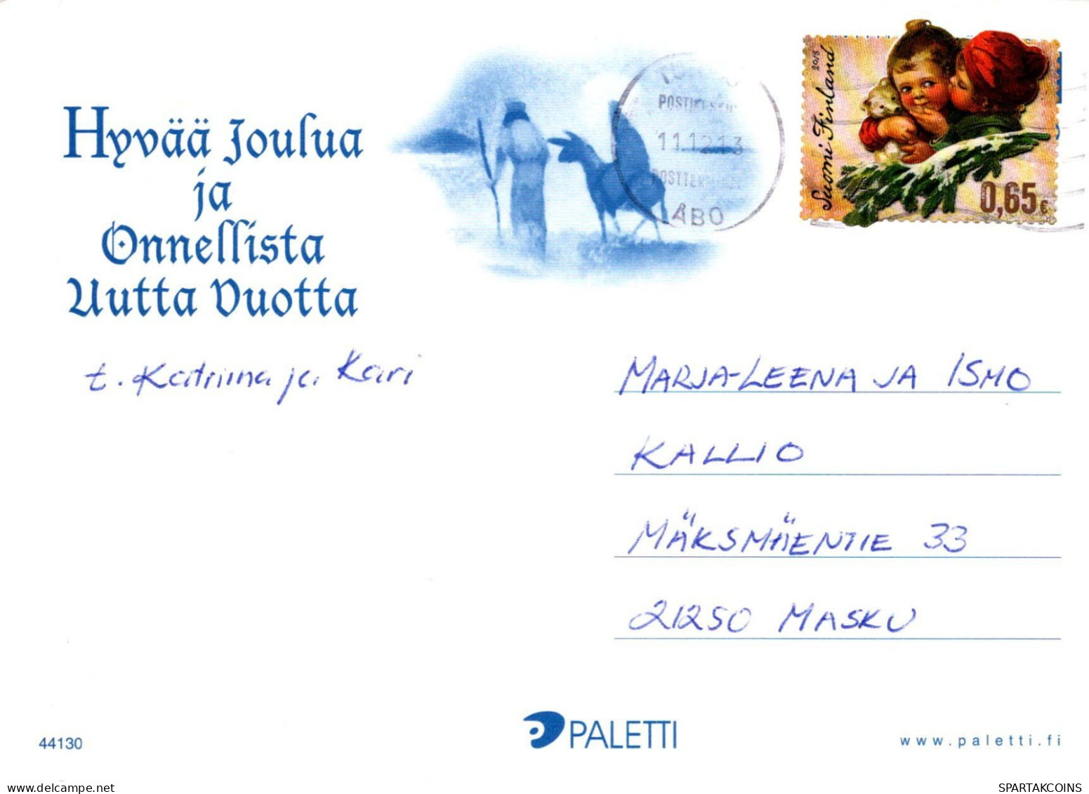 JESUCRISTO Religión Vintage Tarjeta Postal CPSM #PBQ014.A - Jésus