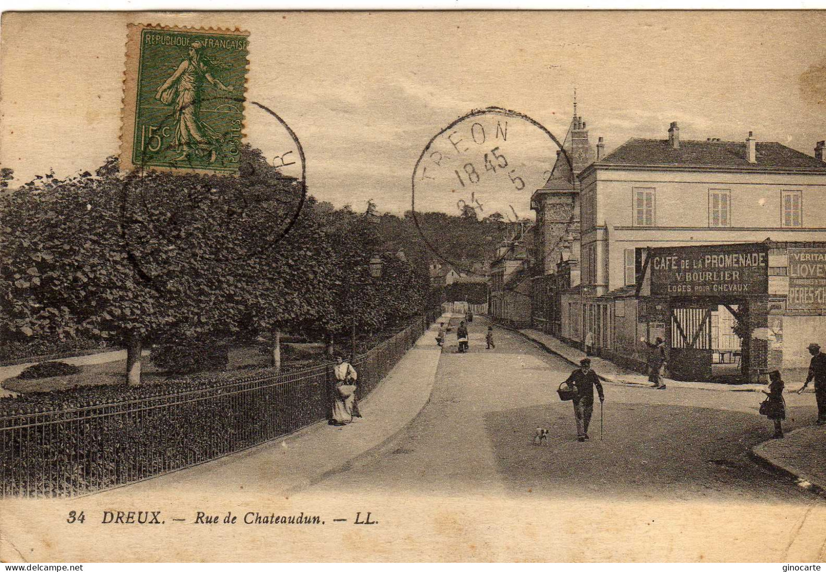 Dreux Rue De Chateaudun - Dreux