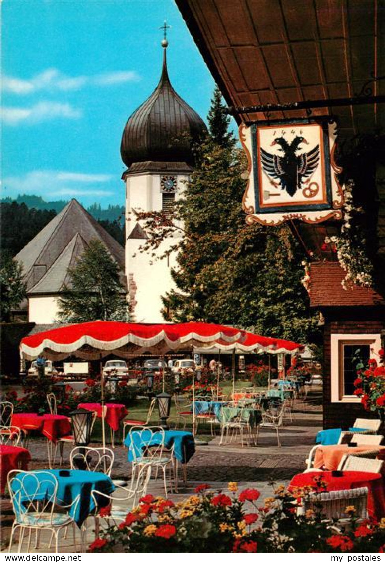 73904865 Hinterzarten Hotel Adler Mit Kirche Maria In Der Zarten - Hinterzarten