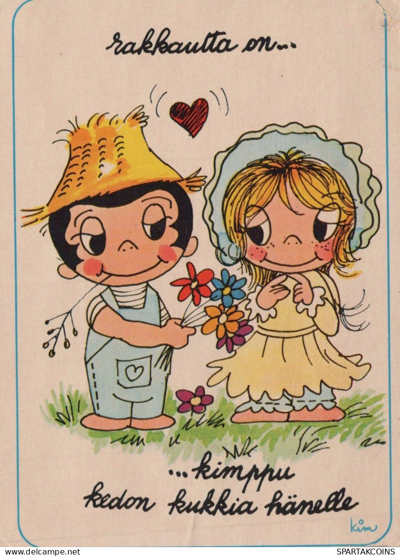 CHILDREN HUMOUR Vintage Postcard CPSM #PBV413.A - Humorkaarten