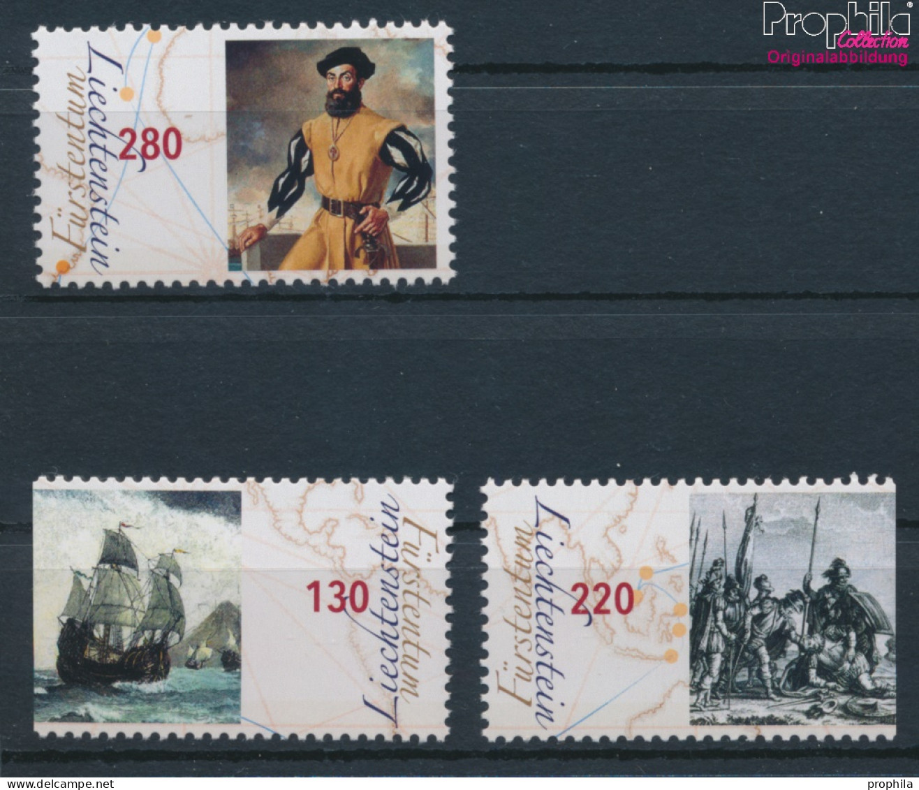Liechtenstein 1951-1953 (kompl.Ausg.) Postfrisch 2019 Beginn Der 1. Weltumseglung (10391320 - Unused Stamps