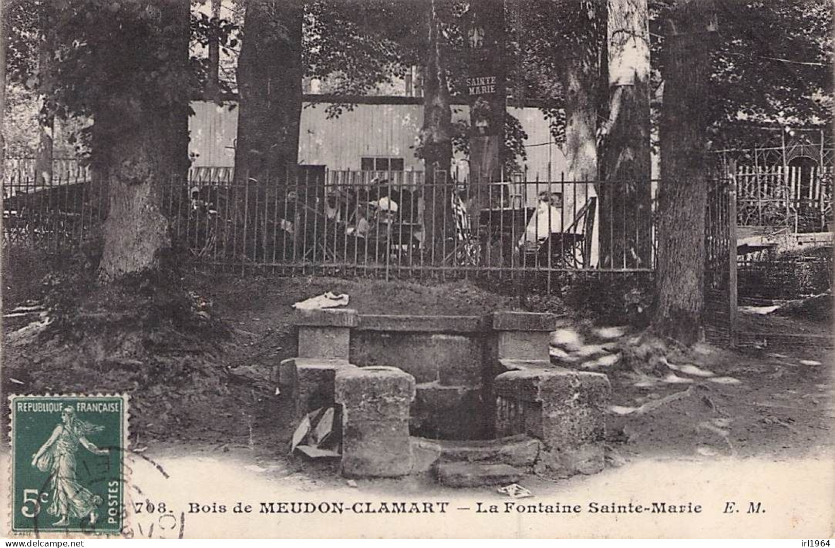 BOIS DE MEUDON CLAMART LA FONTAINE SAINTE MARIE - Meudon