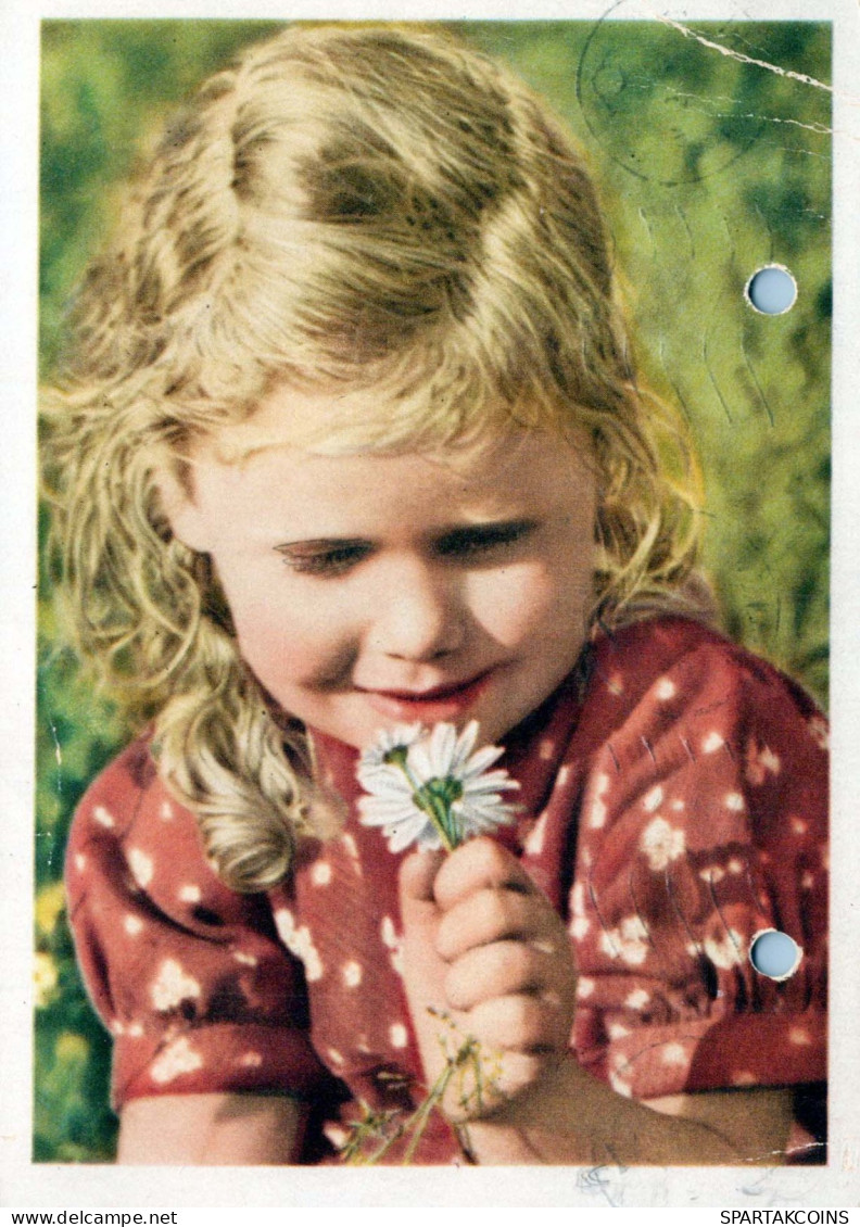 ENFANTS Portrait Vintage Carte Postale CPSM #PBU955.A - Portraits