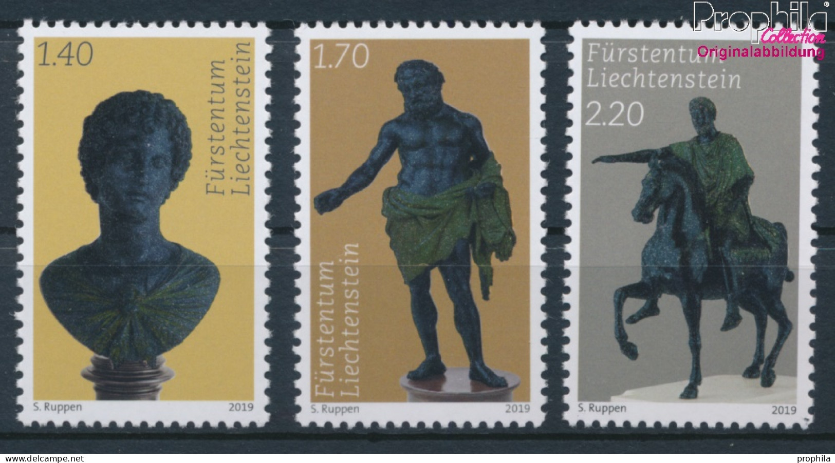 Liechtenstein 1954-1956 (kompl.Ausg.) Postfrisch 2019 Skulpturen Von Antico (10391313 - Unused Stamps