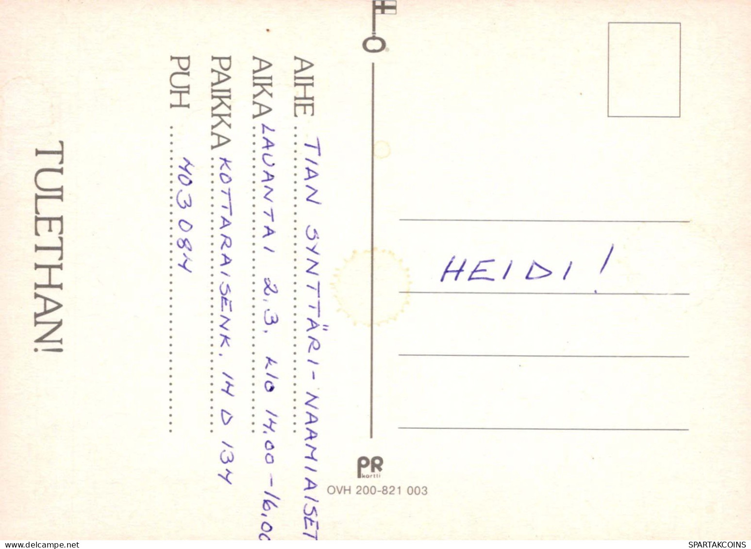 JOYEUX ANNIVERSAIRE ENFANTS Vintage Postal CPSM #PBT884.A - Geburtstag