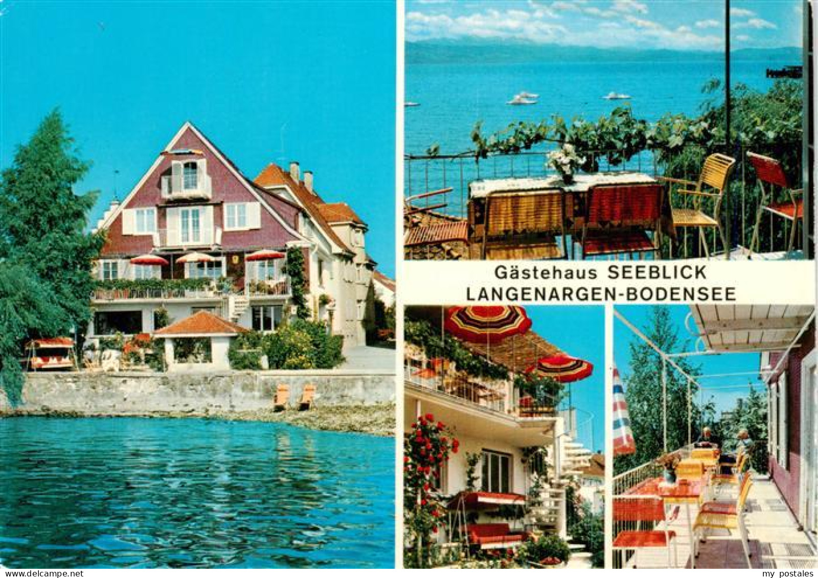 73904824 Langenargen Bodensee Gaestehaus Seeblick Terrasse - Langenargen