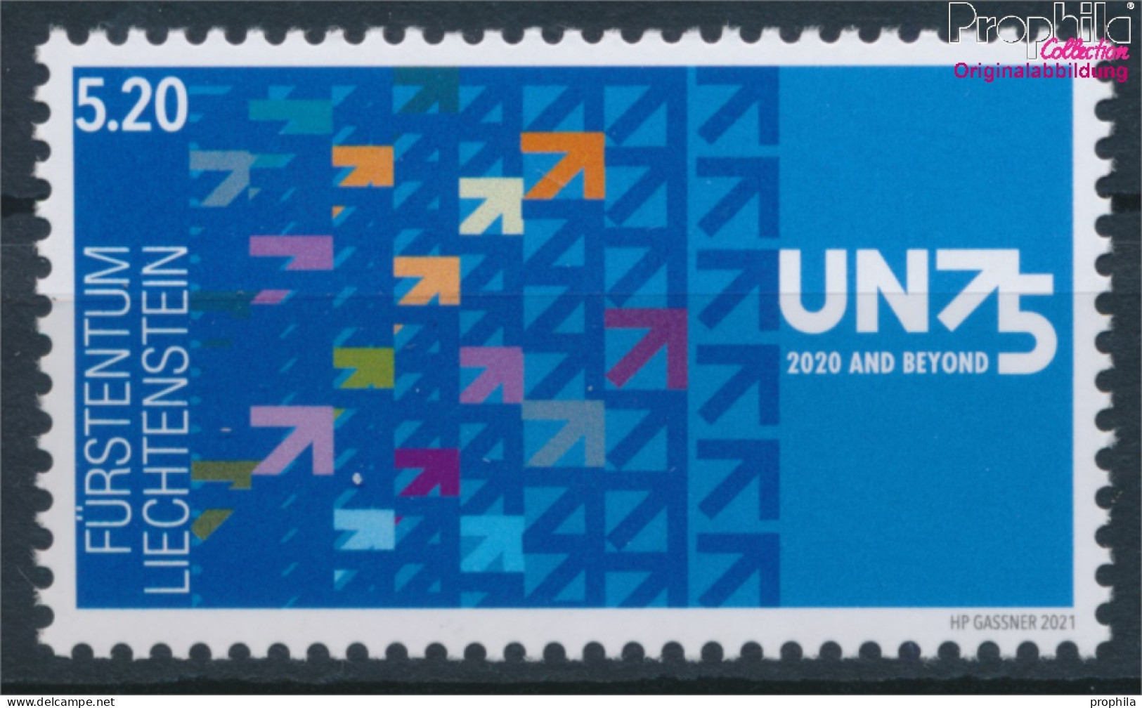 Liechtenstein 2003 (kompl.Ausg.) Postfrisch 2021 Generalversammlung Der UN (10391296 - Ungebraucht