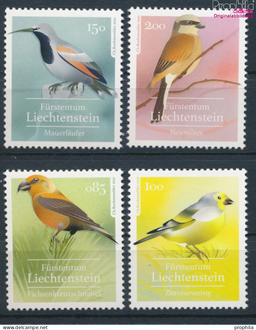 Liechtenstein 2004-2007 (kompl.Ausg.) Postfrisch 2021 Singvögel (10391295 - Neufs