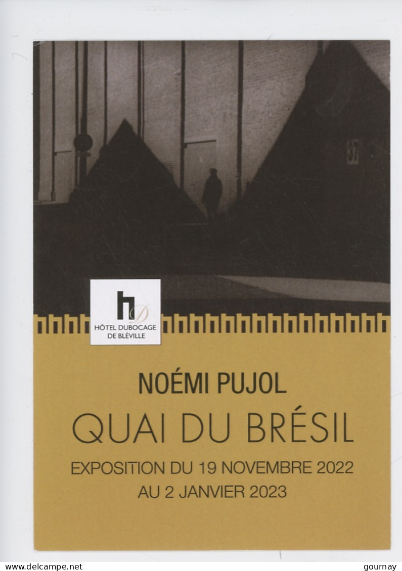 Noémi Pujol (peintre) Photographe "Quai Du Brésil" Hommage à La Ville Du Havre (expo 203 Hotel Dubocage De Bléville) - Port