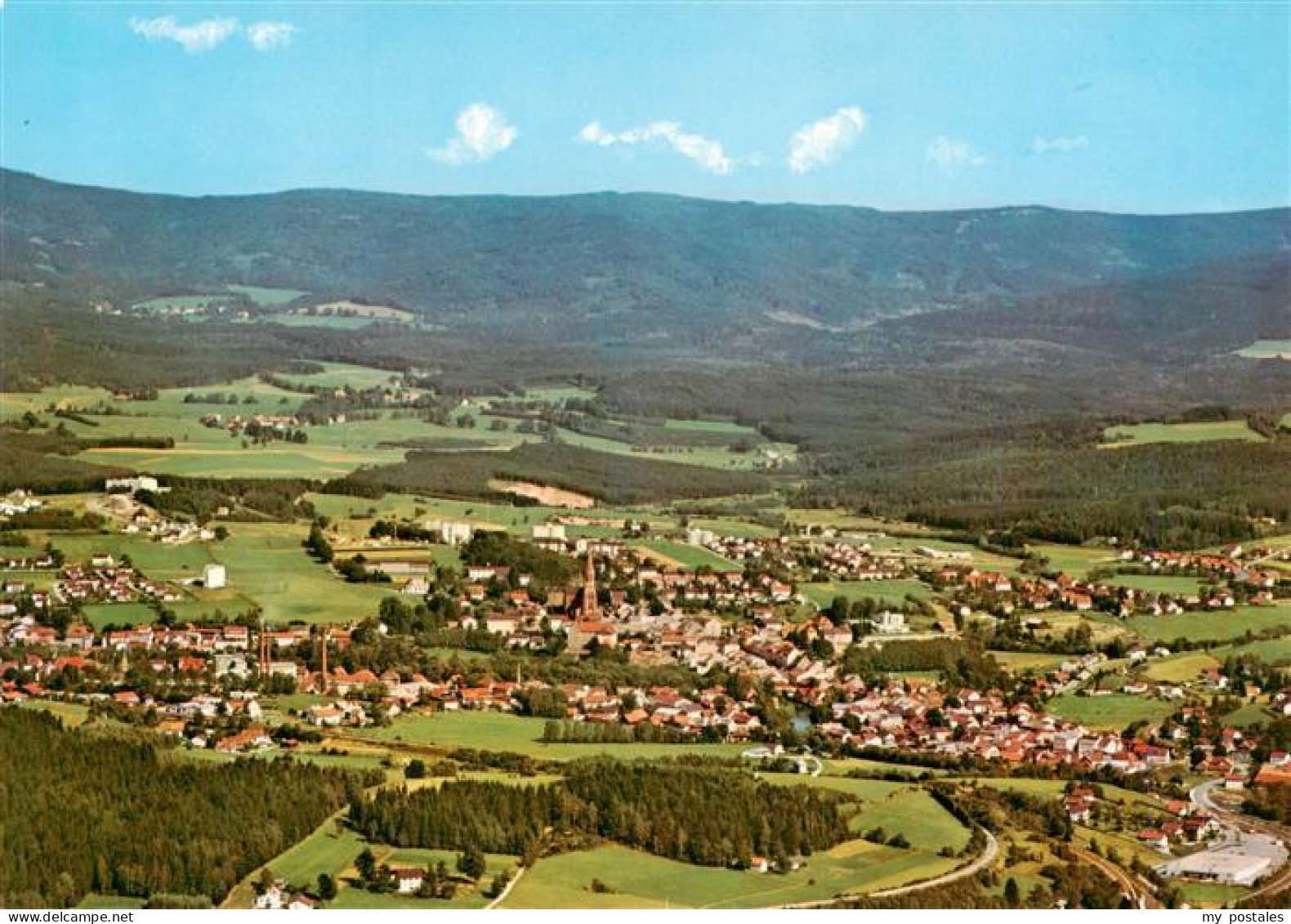 73904781 Zwiesel  Niederbayern Panorama Bayerischer Wald - Zwiesel
