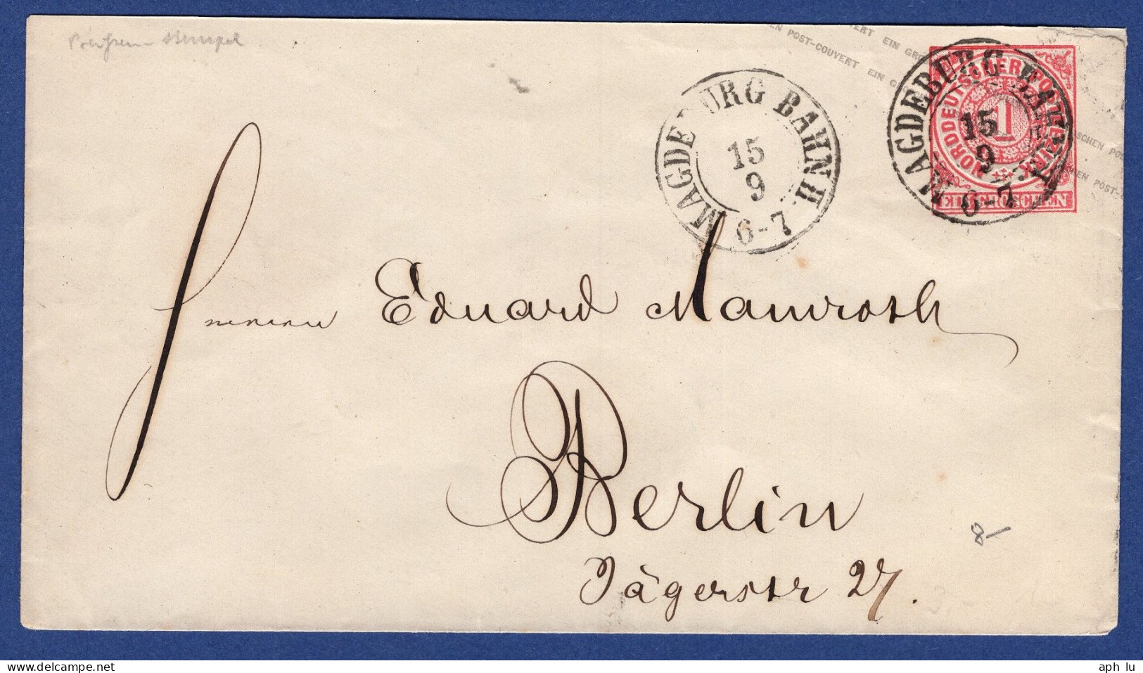 Magdeburg (AD4233) - Postal  Stationery