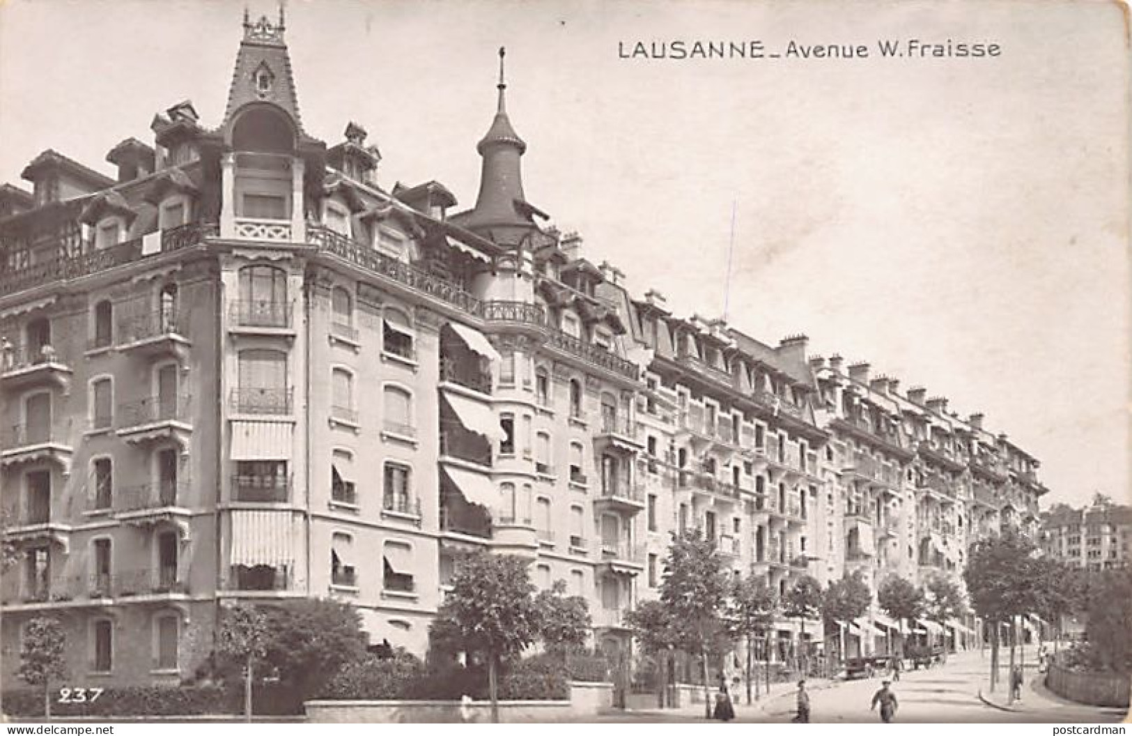 Suisse - LAUSANNE (VD) Avenue W. Fraisse - Ed. J. Himbert 237 - Lausanne