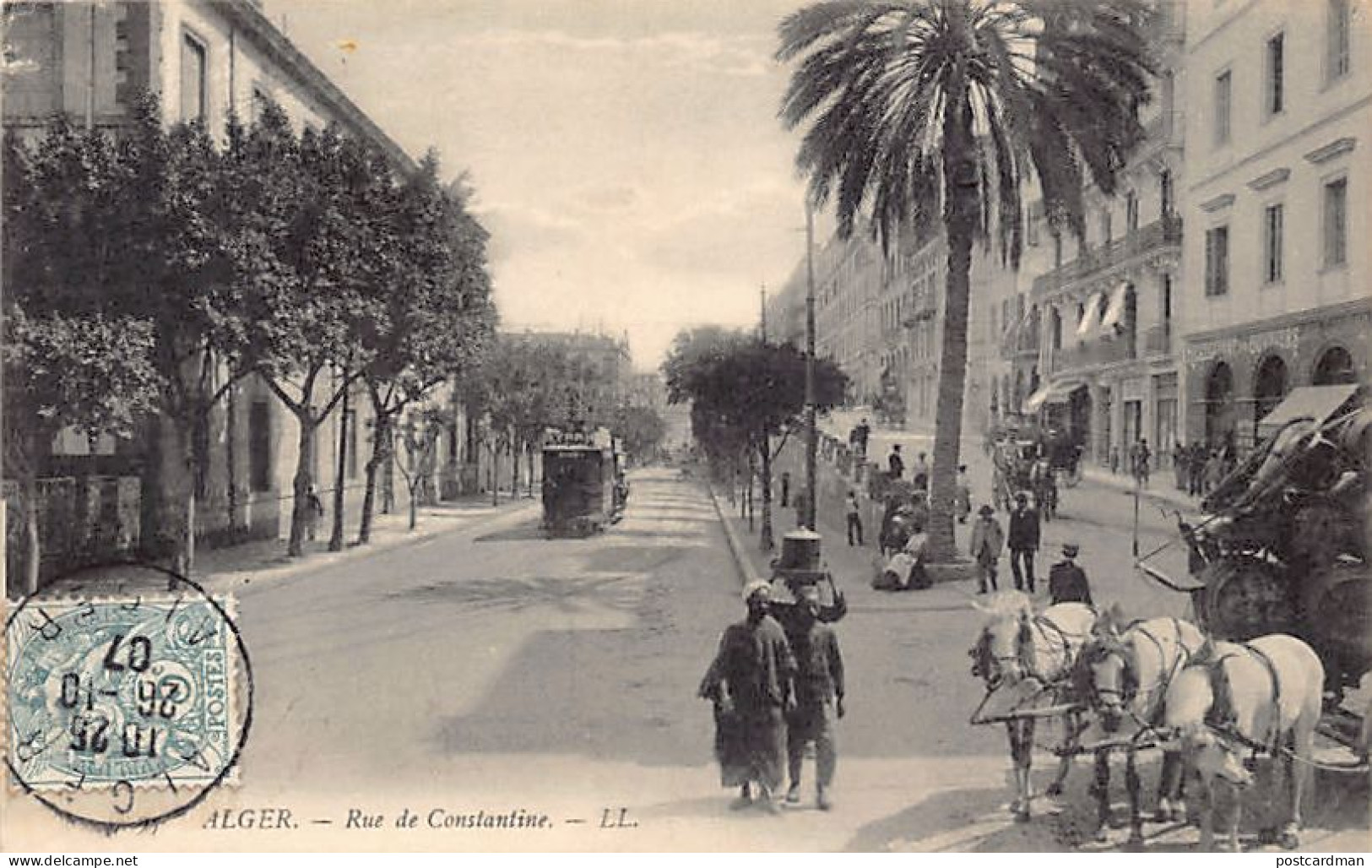 Algérie - ALGER - Rue De Constantine - Restaurant Des Ouvriers - Ed. Lévy L.L. - Algerien
