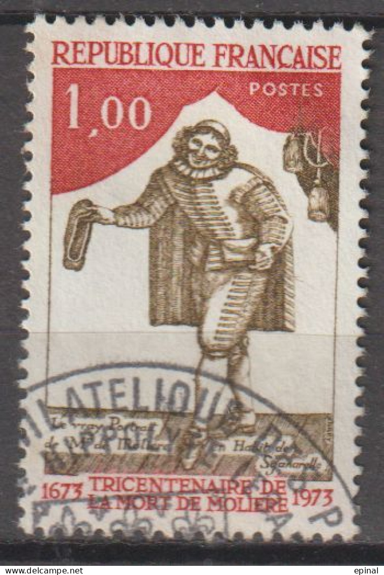 FRANCE : N° 1771 Oblitéré (Tricentenaire De La Mort De Molière) - PRIX FIXE - - Oblitérés