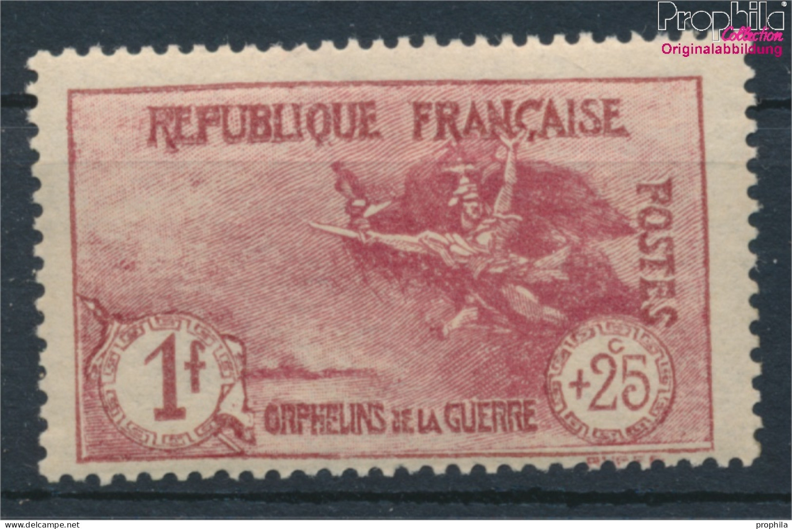 Frankreich 213 Mit Falz 1926 Kriegswaisen (10391103 - Ungebraucht