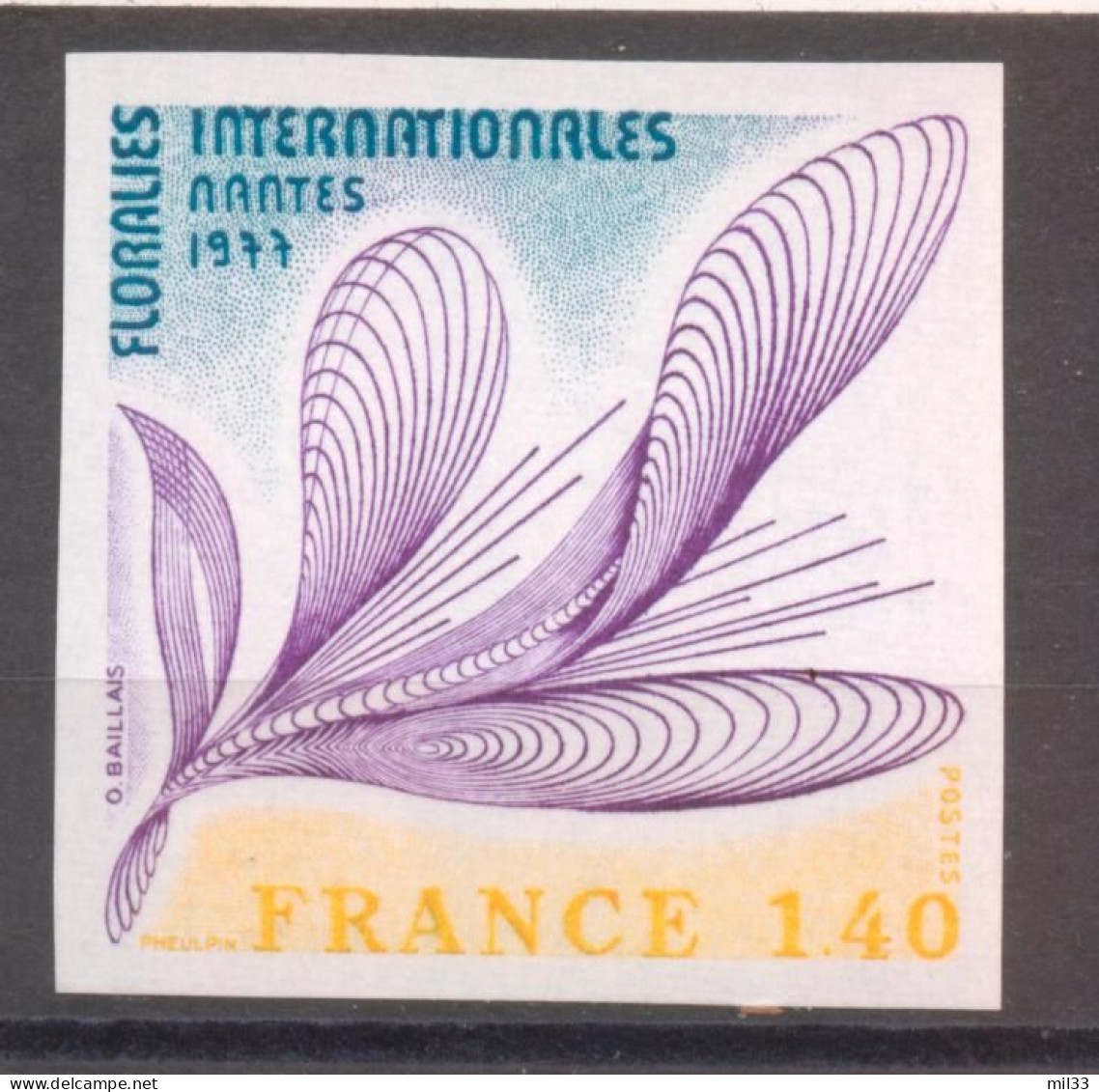Floralies Internationale De Nantes YT 1931 De 1977 Sans Trace De Charnière - Non Classés