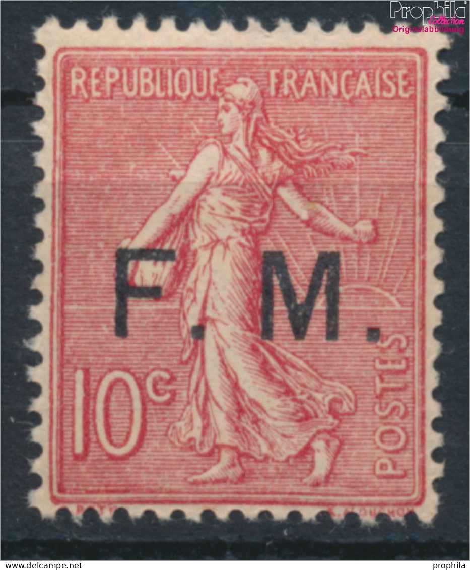 Frankreich MP4 (kompl.Ausg.) Mit Falz 1906 Militärpostmarke (10391093 - Ungebraucht