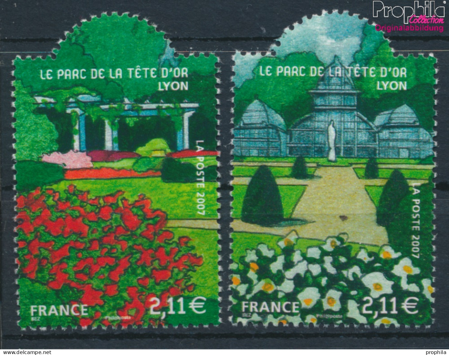 Frankreich 4241-4242 (kompl.Ausg.) Postfrisch 2007 Französische Gärten (10391088 - Ungebraucht