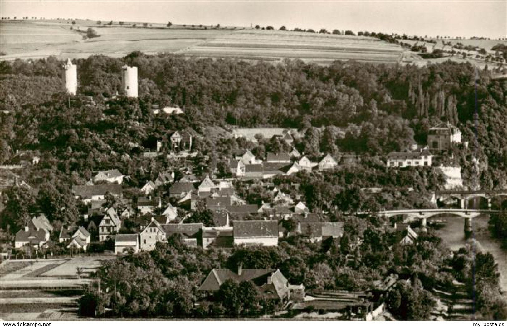 73904698 Bad Koesen Volkssolbad Panorama Blick Vom Himmelreich - Bad Koesen