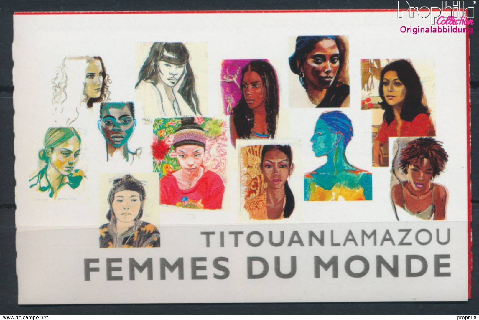 Frankreich 4620-4631MH (kompl.Ausg.) Markenheftchen Postfrisch 2009 Frauen Aus Aller Welt (10391084 - Unused Stamps