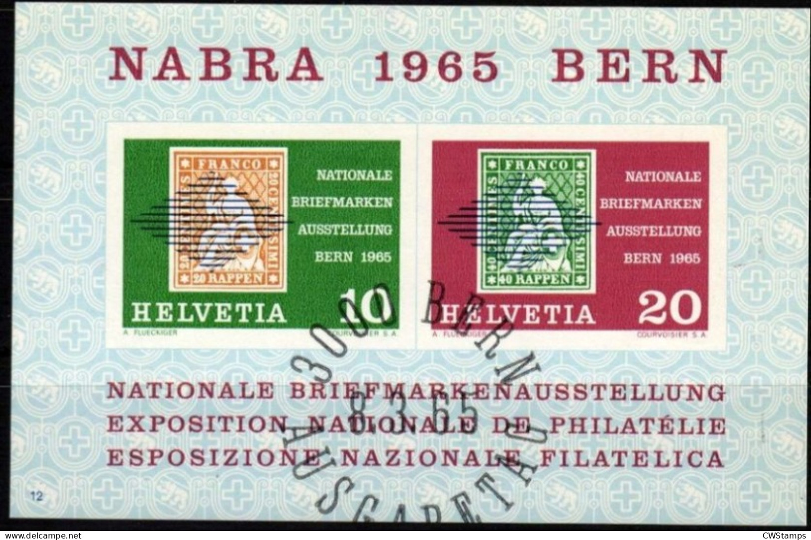 .. Zwitserland 1965 Nabra Bern - Gebraucht