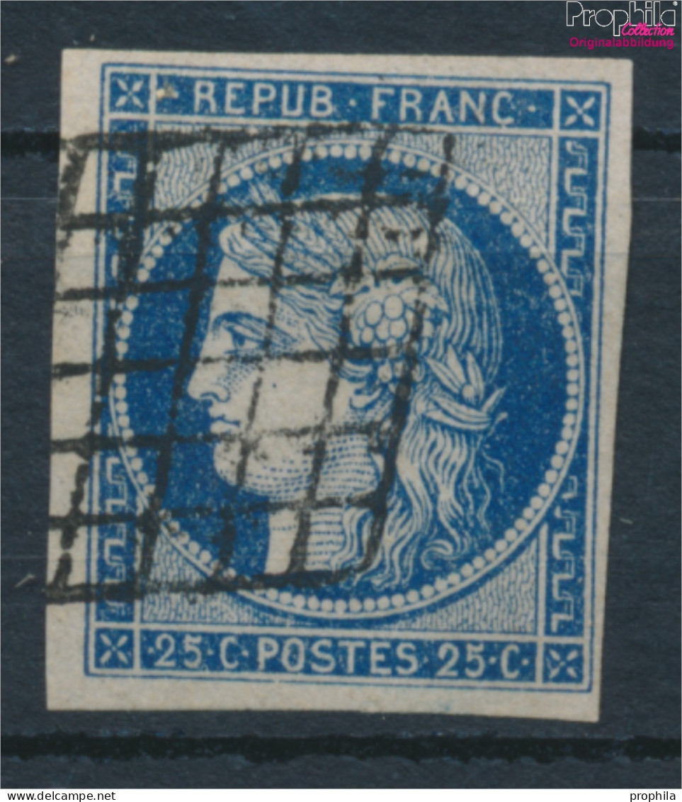Frankreich 4 Gestempelt 1849 Ceres (10391125 - 1849-1850 Cérès