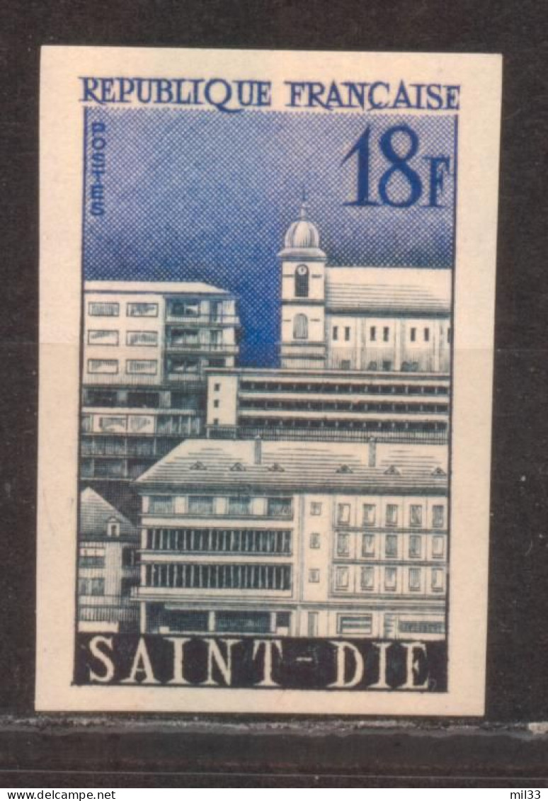 Série Villes Reconstruites Saint-Dié YT 1154 De 1958 Sans Trace De Charnière - Unclassified