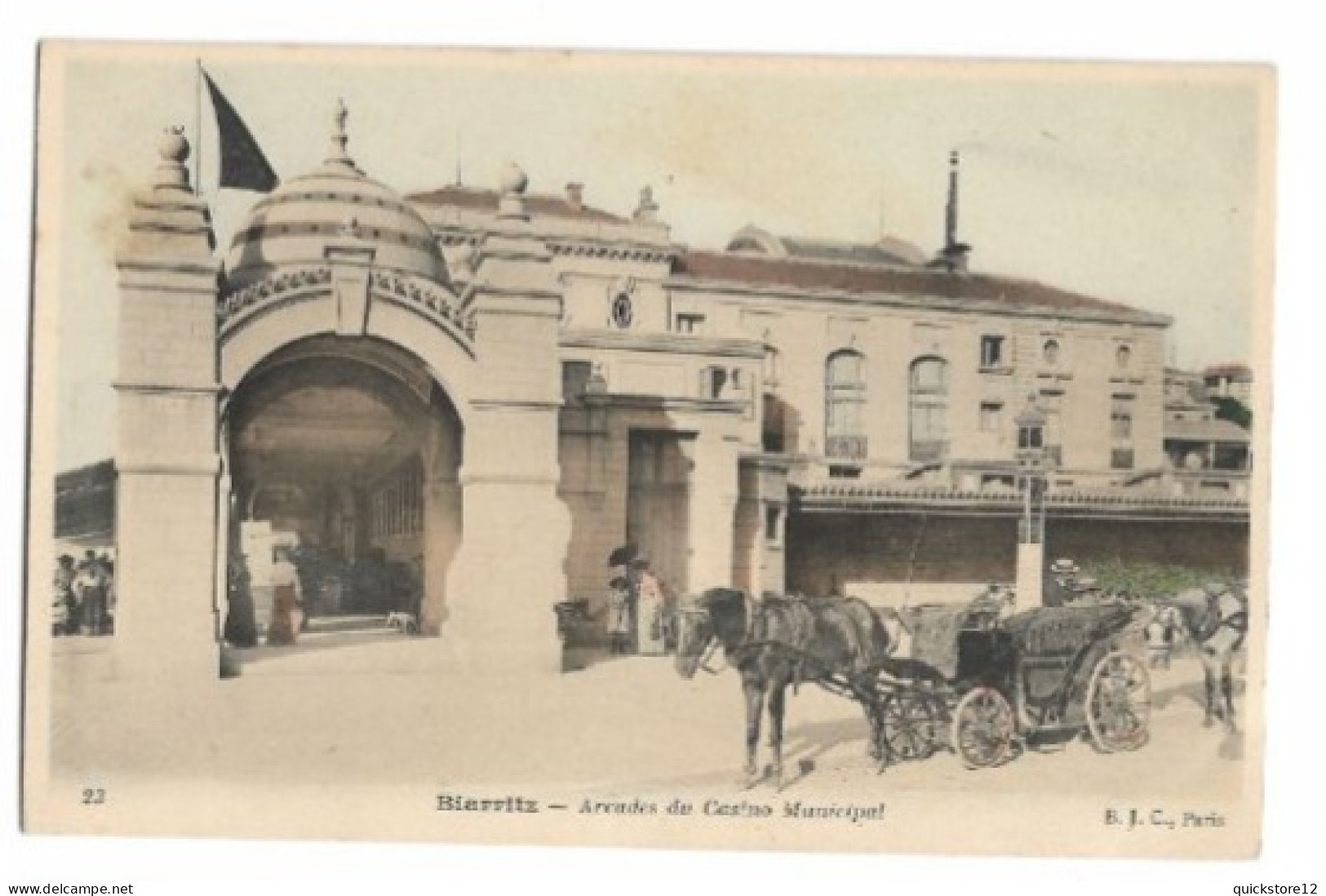 Biarritz - Arcades Du Casino Municipal  - 7449 - Altri Monumenti, Edifici