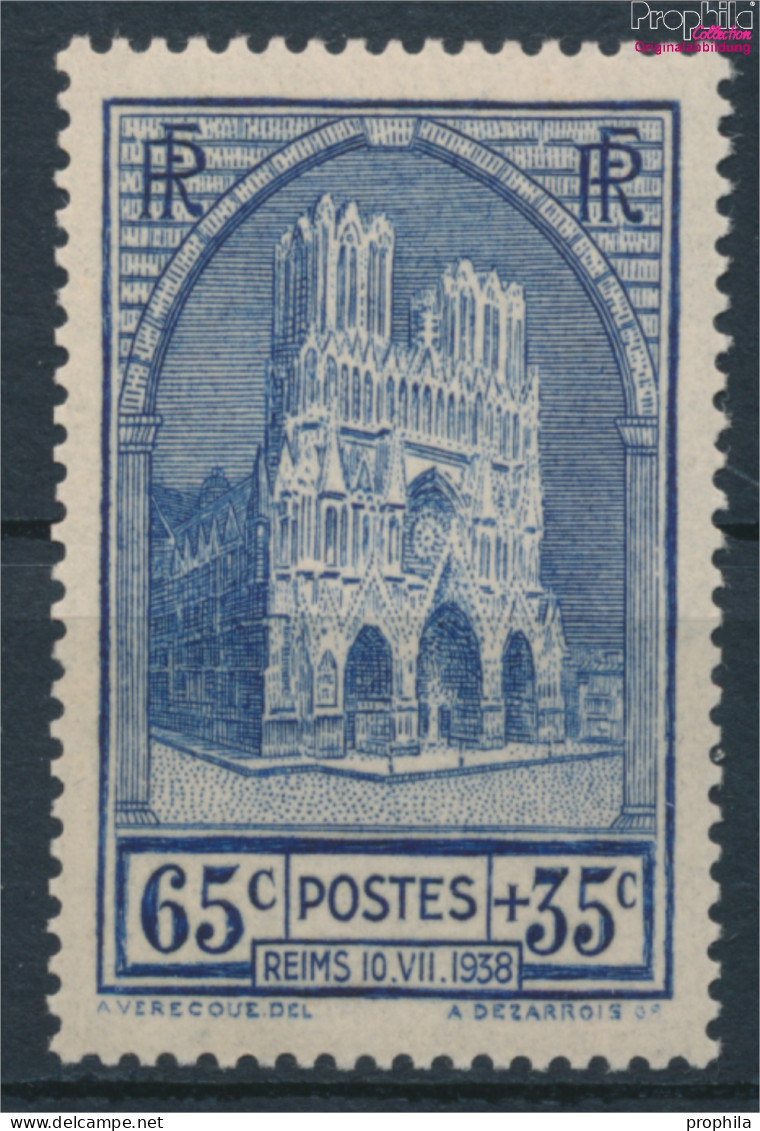 Frankreich 430 (kompl.Ausg.) Postfrisch 1938 Kathedrale Reims (10391183 - Neufs