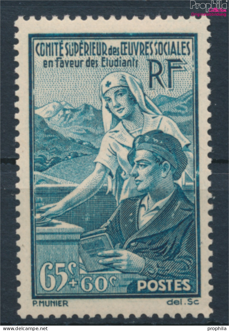 Frankreich 435 (kompl.Ausg.) Postfrisch 1938 Studentenhilfe (10391184 - Unused Stamps
