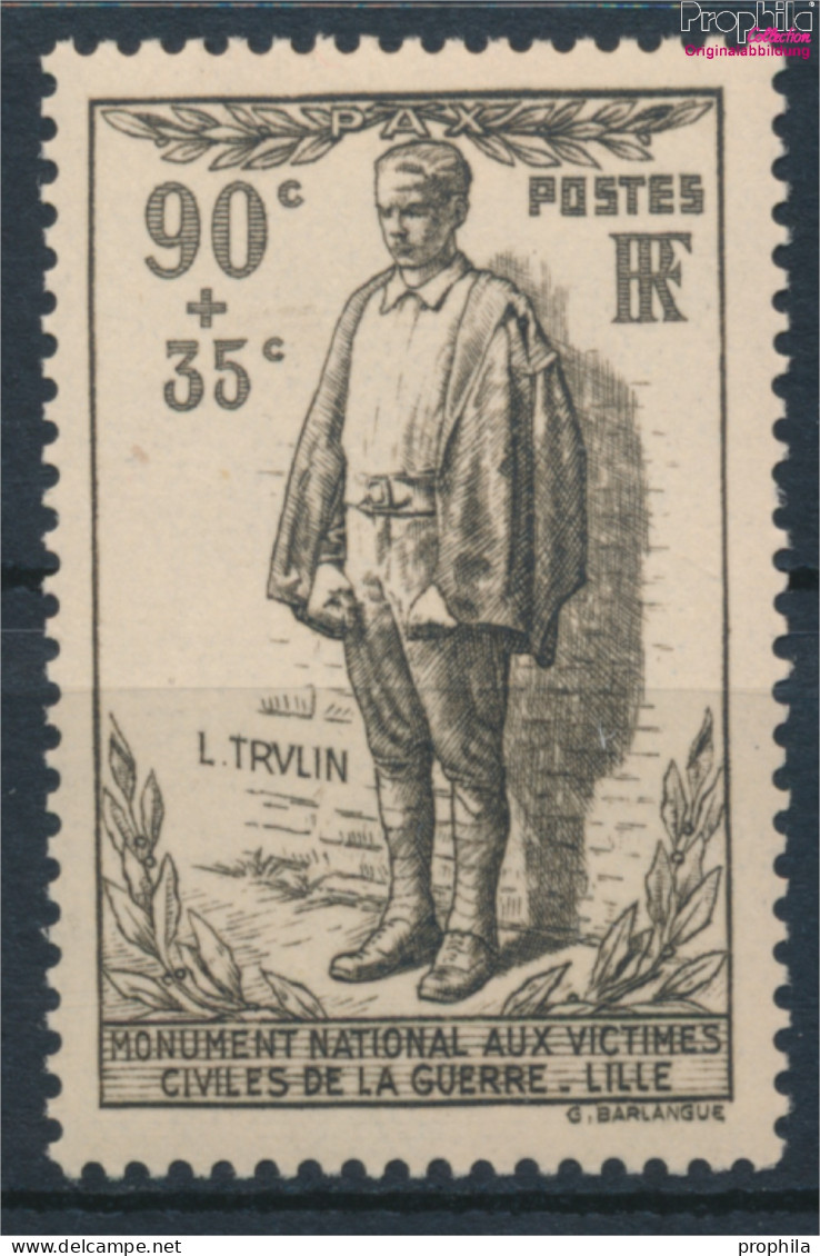 Frankreich 438 (kompl.Ausg.) Postfrisch 1939 Zivilopfer (10391185 - Ungebraucht
