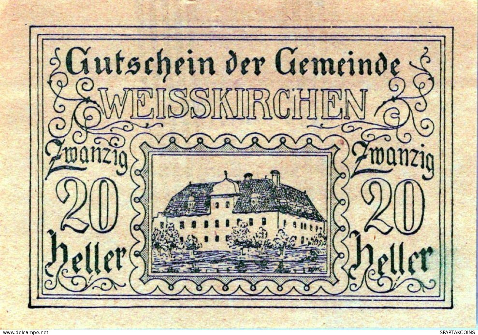 20 HELLER 1920 Stadt WEISSKIRCHEN AN DER TRAUN Oberösterreich Österreich #PF318 - [11] Emissions Locales