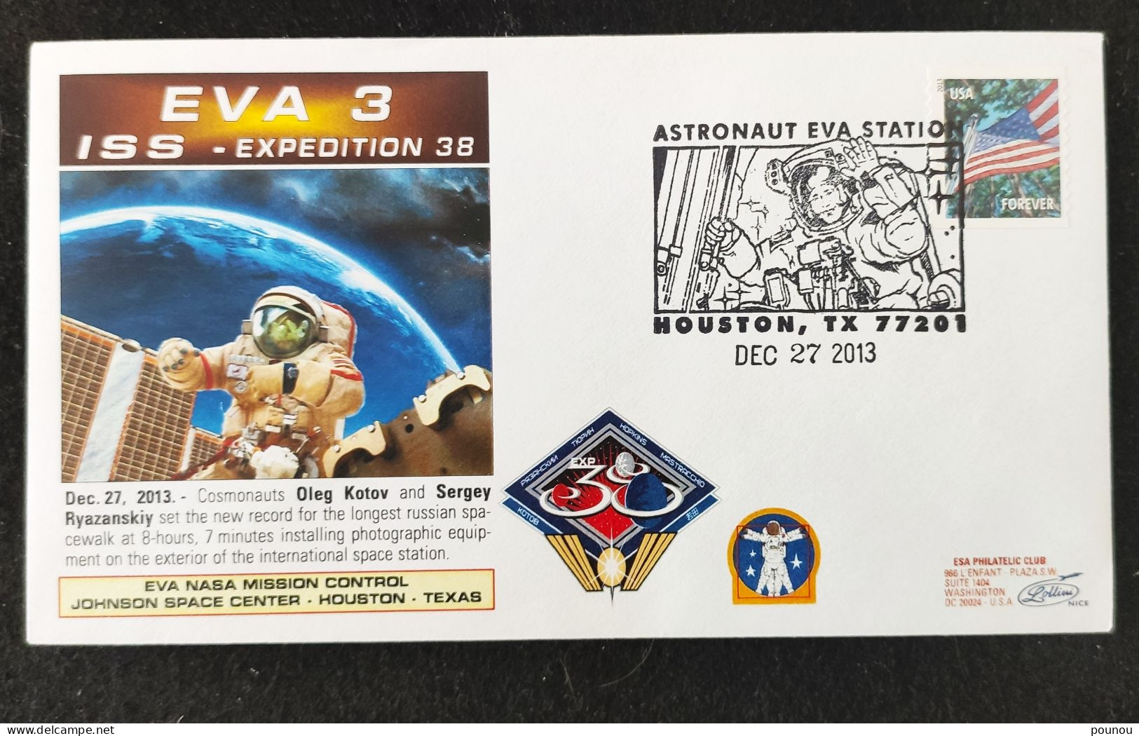 * US - ISS - EXPEDITION 38 - EVA 3 - LOLLINI (109) - Etats-Unis