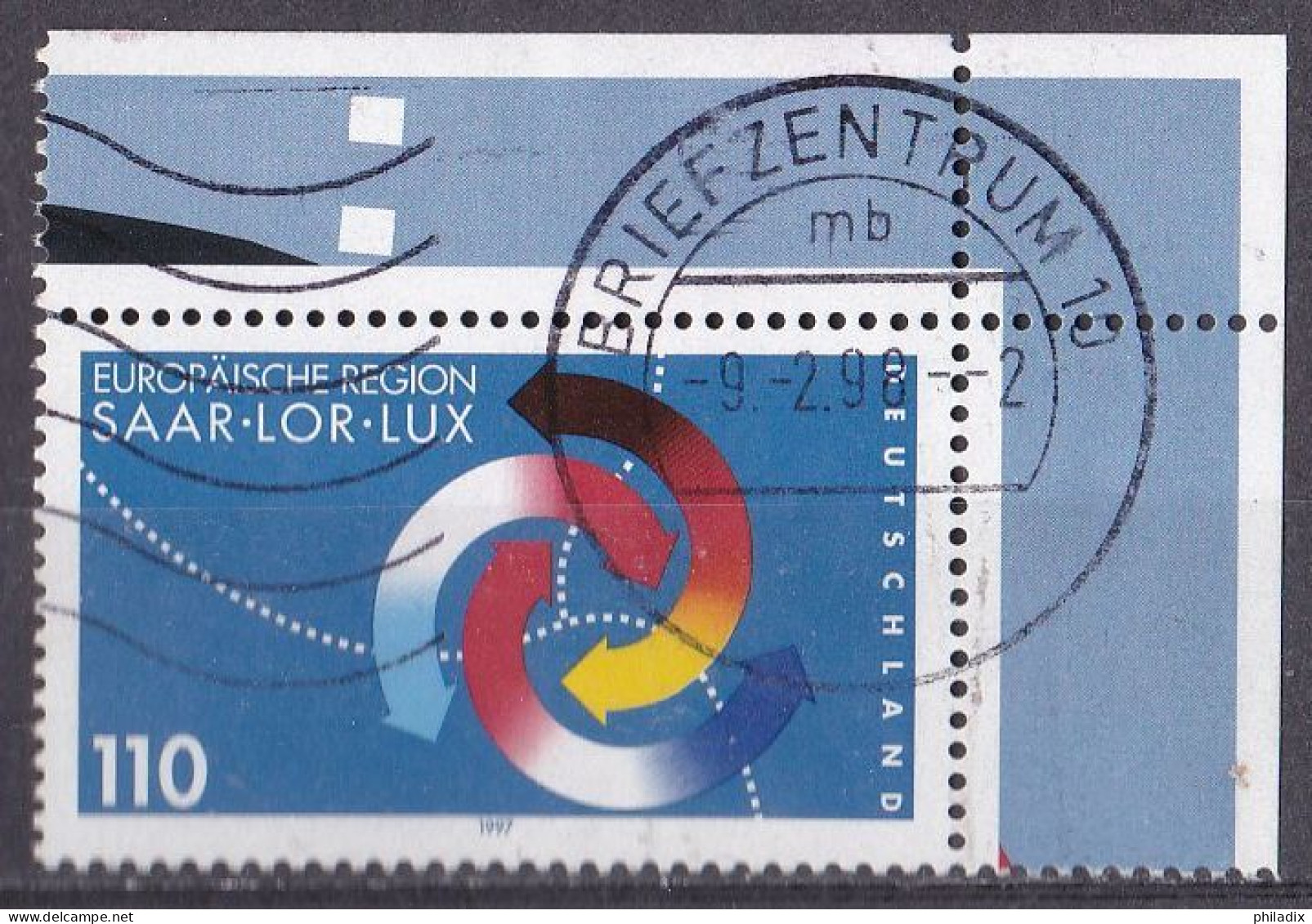 BRD 1997 Mi. Nr. 1957 O/used Eckrand Vollstempel (BRD1-7) - Used Stamps