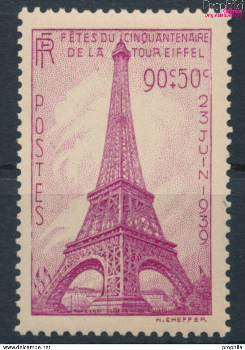 Frankreich 448 (kompl.Ausg.) Postfrisch 1939 50 Jahre Eiffelturm (10391191 - Neufs