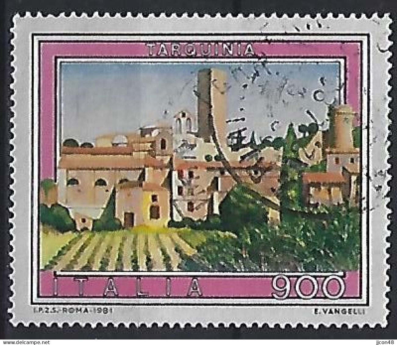 Italy 1981  Tourismus  (o) Mi.1762 - 1981-90: Gebraucht