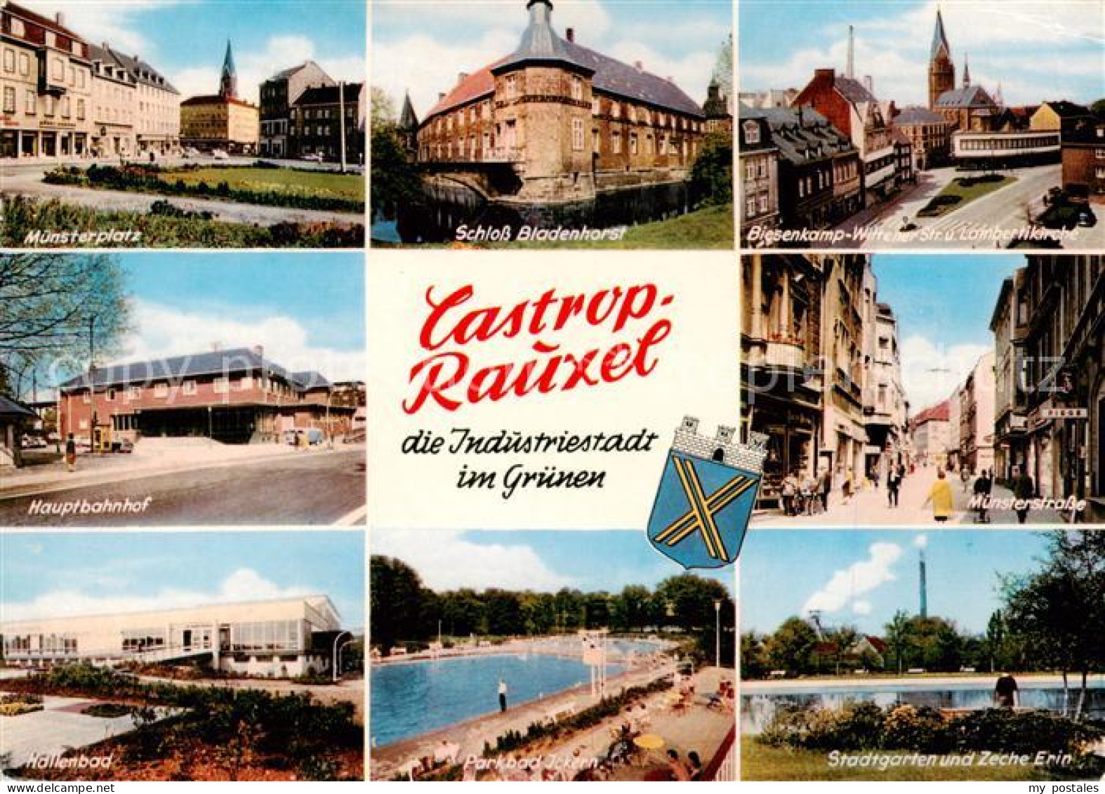 73866079 Castrop-Rauxel Muensterplatz Schloss Bladenhorst Biesenkamp Str Und Lam - Castrop-Rauxel