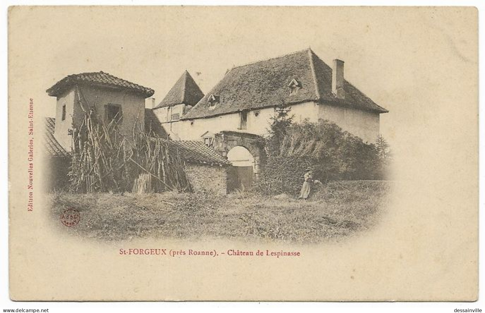LOIRE SAINT FORGEUX - Château De Lespinasse - Otros & Sin Clasificación